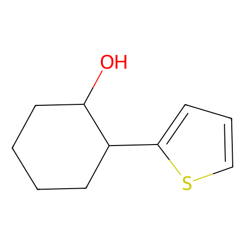 2-(2-Thienyl)cyclohexanol structure