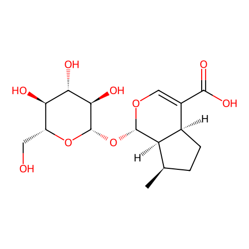 8-Epideoxyloganic acid structure