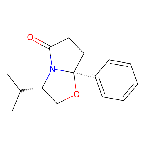 (3S,7AR)-3-ISOPROPYL-7A-PHENYL BICYCLIC LACTAM structure