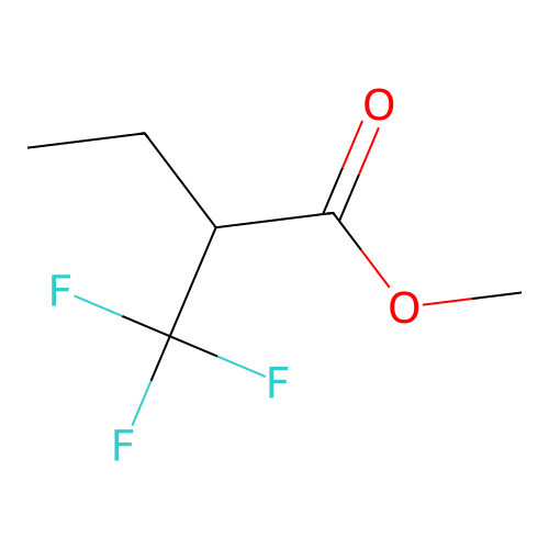 Methyl 2-(trifluoromethyl)butanoate structure