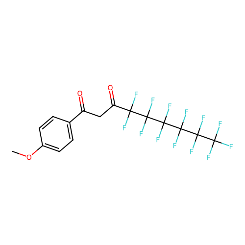 1-(4-Methoxyphenyl)-2H,2H-perfluorononane-1,3-dione structure