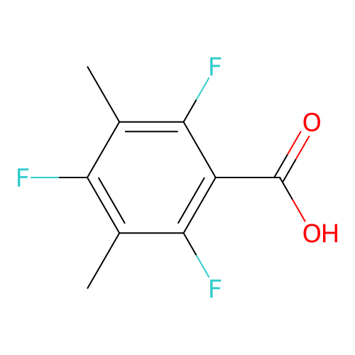 2,4,6-Trifluoro-3,5-dimethylbenzoic acid structure