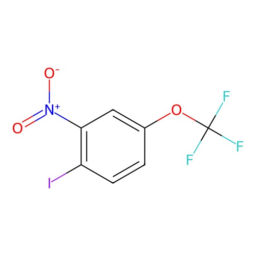 1-Iodo-2-nitro-4-(trifluoromethoxy)benzene structure