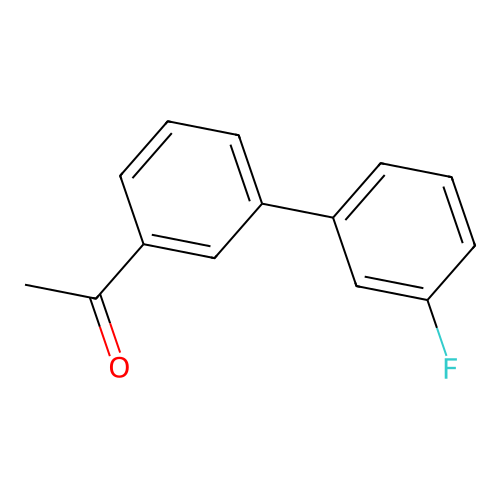 1-[3-(3-Fluorophenyl)phenyl]ethanone structure