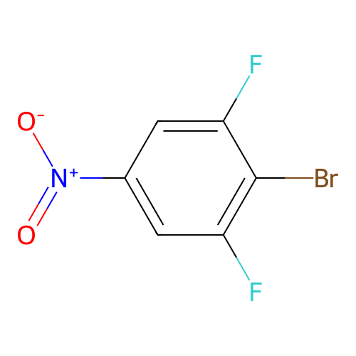 2-Bromo-1,3-difluoro-5-nitrobenzene structure