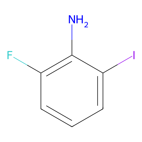 2-Fluoro-6-iodoaniline structure