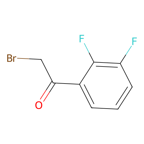 2-Bromo-1-(2,3-difluorophenyl)ethanone structure