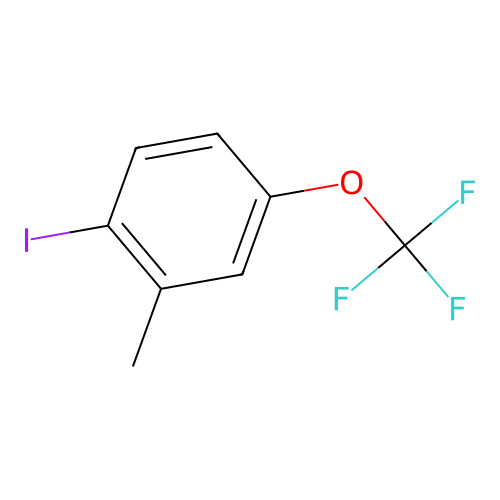 2-Methyl-4-(trifluoromethoxy)iodobenzene structure