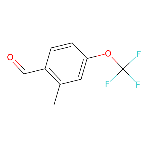 2-Methyl-4-(trifluoromethoxy)benzaldehyde structure