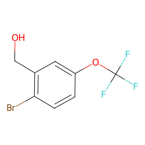 2-Bromo-5-(trifluoromethoxy)benzyl alcohol structure