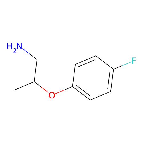 1-((1-Aminopropan-2-yl)oxy)-4-fluorobenzene structure