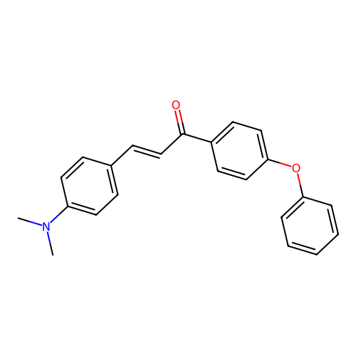 2-Propen-1-one, 3-[4-(dimethylamino)phenyl]-1-(4-phenoxyphenyl)- structure