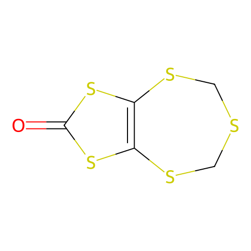 1,3-Dithiolo[4,5-f][1,3,5]trithiepin-2-one structure