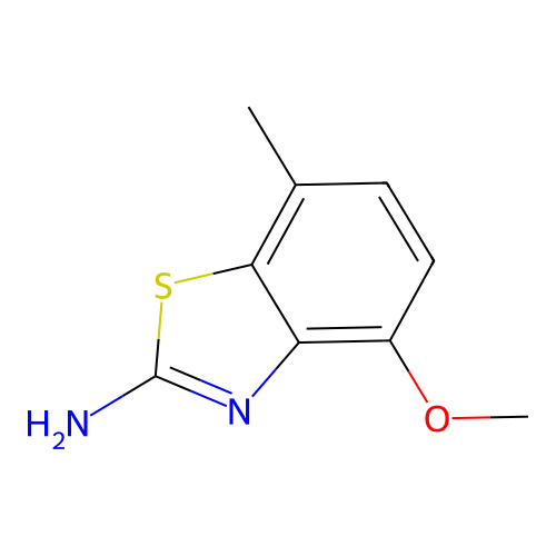 4-Methoxy-7-methyl-1,3-benzothiazol-2-amine structure
