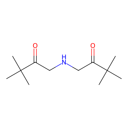 2-Butanone, 1,1'-iminobis[3,3-dimethyl- structure