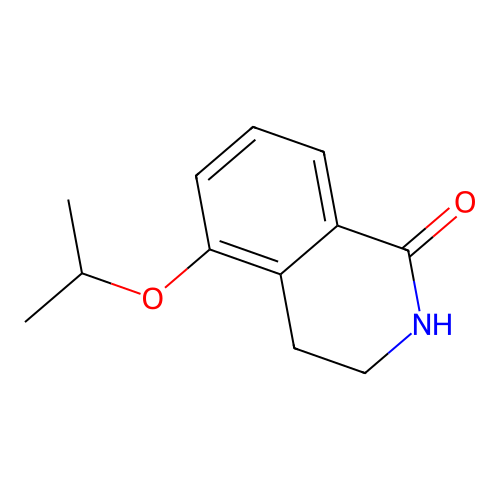 5-Isopropoxy-3,4-dihydroisoquinolin-1(2H)-one structure