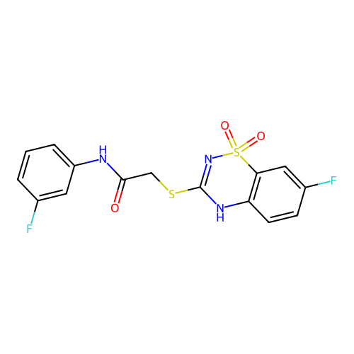 2-[(7-fluoro-1,1-dioxo-4H-1 structure