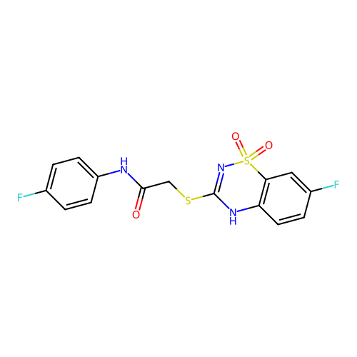 2-[(7-fluoro-1,1-dioxo-4H-1 structure