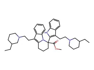 16-Demethoxycarbonyltetrahydrosecamine structure