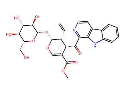Isopauridianthoside structure