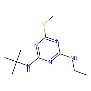 特丁净 structure