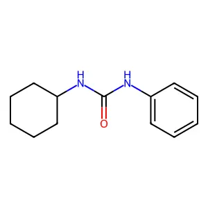 N-Cyclohexyl-N'-phenylurea structure