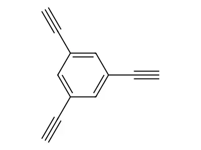 Benzene, 1,3,5-triethynyl- structure