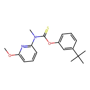 Pyributicarb structure