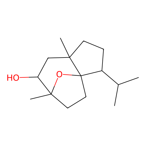 5,8-Dimethyl-2-propan-2-yl-11-oxatricyclo[6.2.1.01,5]undecan-7-ol structure
