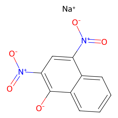 Martius Yellow sodium structure