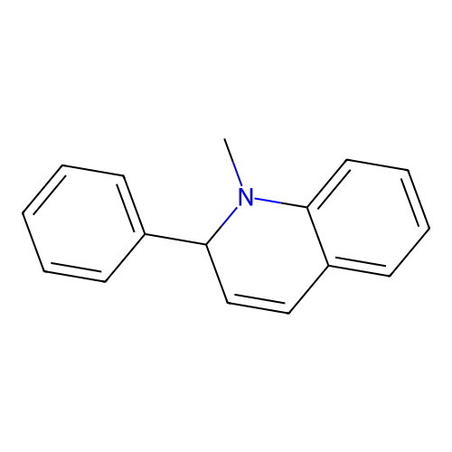1,2-Dihydro-1-methyl-2-phenylquinoline structure