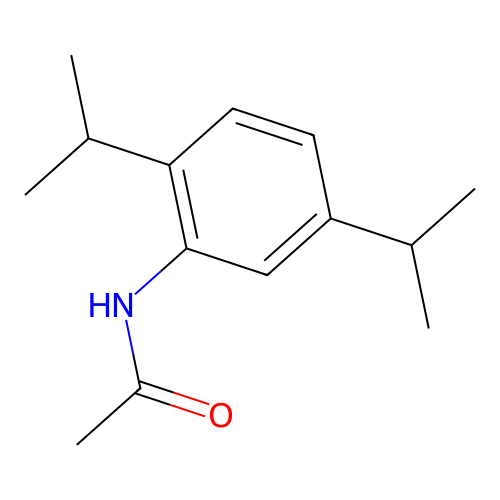 N-[2,5-双(1-甲基乙基)苯基]乙酰胺 structure