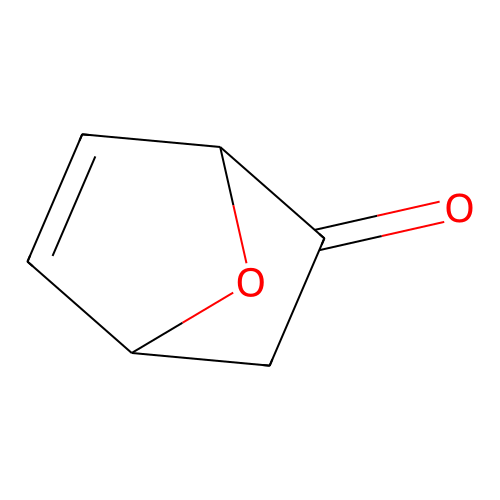 7-Oxabicyclo(2.2.1)hept-5-en-2-one structure