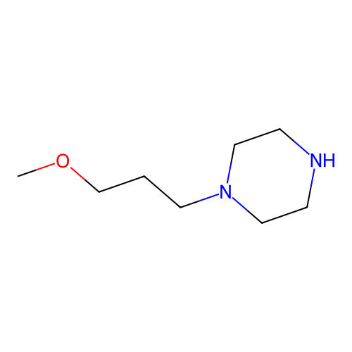 1-(3-Methoxypropyl)piperazine structure