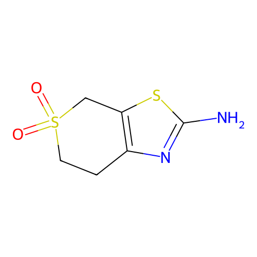 2-Amino-4H,6H,7H-5lambda6-thiopyrano[4,3-d][1,3]thiazole-5,5-dione structure