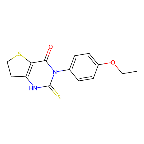 3-(4-Ethoxyphenyl)-2,3,6,7-tetrahydro-2-thioxothieno[3,2-d]pyrimidin-4(1H)-one structure