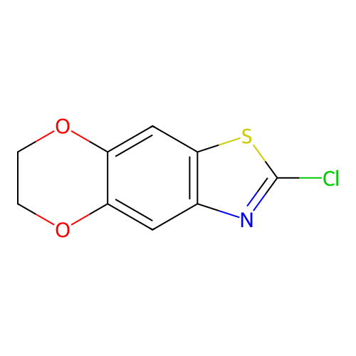 2-Chloro-6,7-dihydro[1,4]dioxino[2,3-f][1,3]benzothiazole structure