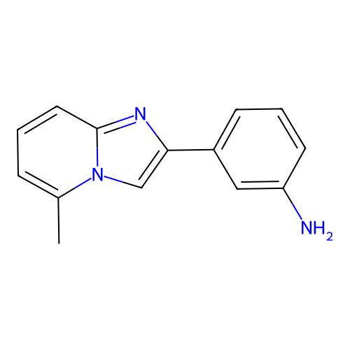 3-(5-Methylimidazo[1,2-a]pyridin-2-yl)aniline structure