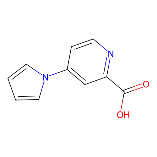 4-(1H-pyrrol-1-yl)pyridine-2-carboxylic acid structure