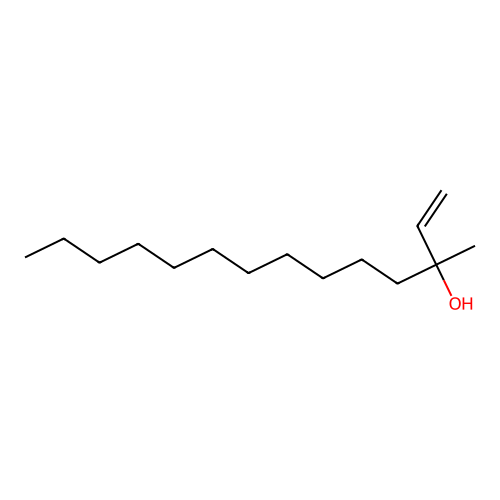 3-Methyltetradec-1-en-3-ol structure