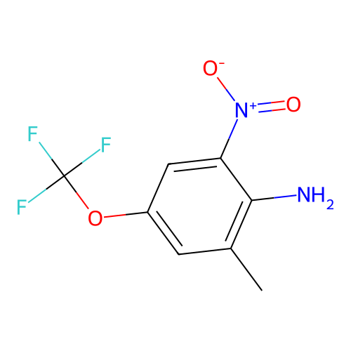 2-Methyl-6-nitro-4-(trifluoromethoxy)aniline structure