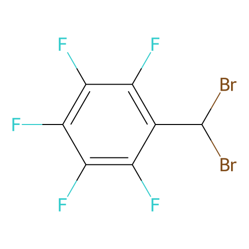 Dibromomethylpentafluorobenzene structure