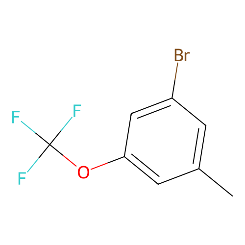 1-Bromo-3-methyl-5-(trifluoromethoxy)benzene structure