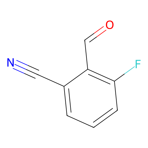 3-Fluoro-2-formylbenzonitrile structure