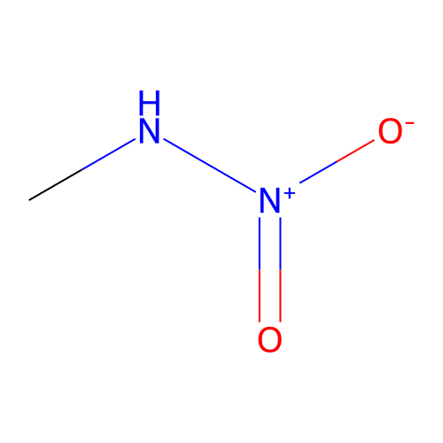 N-硝基甲胺 structure