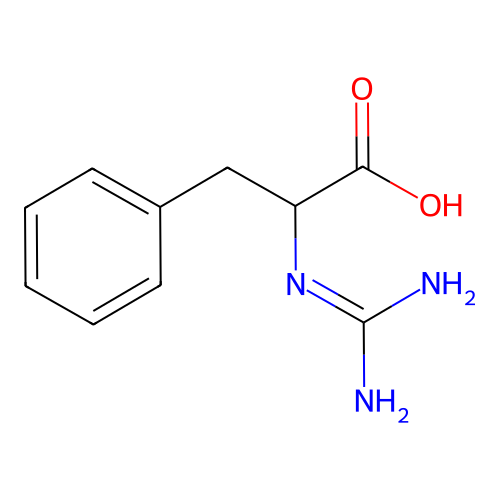 2-胍基-3-苯基丙酸 structure