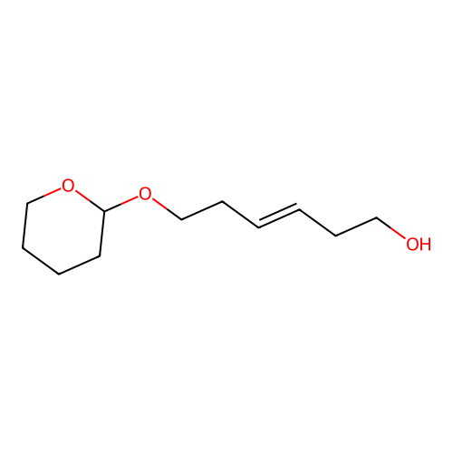 6-(Oxan-2-yloxy)hex-3-en-1-ol structure