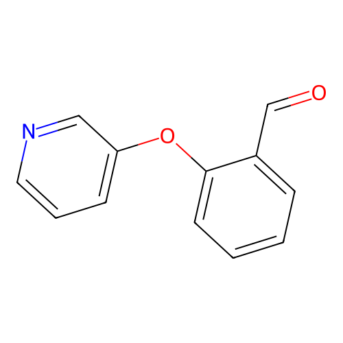 2-(Pyridin-3-yloxy)benzaldehyde structure