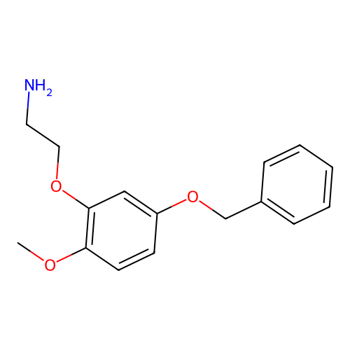 2-(5-Benzyloxy-2-methoxyphenoxy)-ethylamine structure
