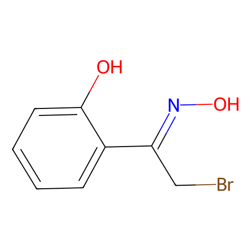 2-Bromo-2'-hydroxyacetophenone Oxime structure